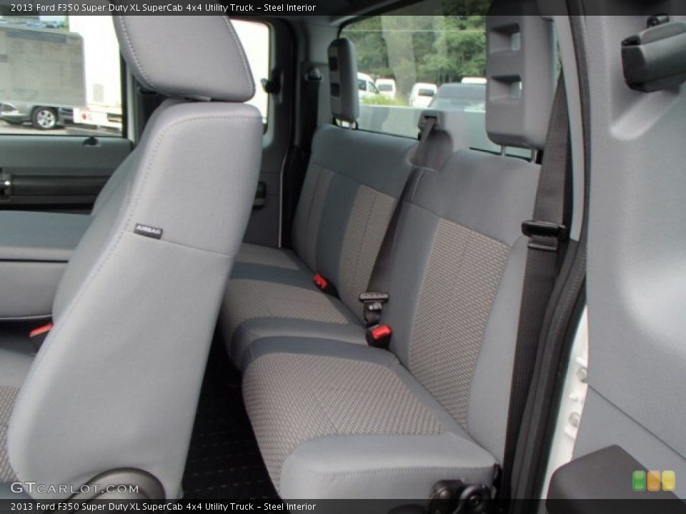 Steel Interior Rear Seat for the 2013 Ford F350 Super Duty XL SuperCab 4x4 Utility Truck #83470590