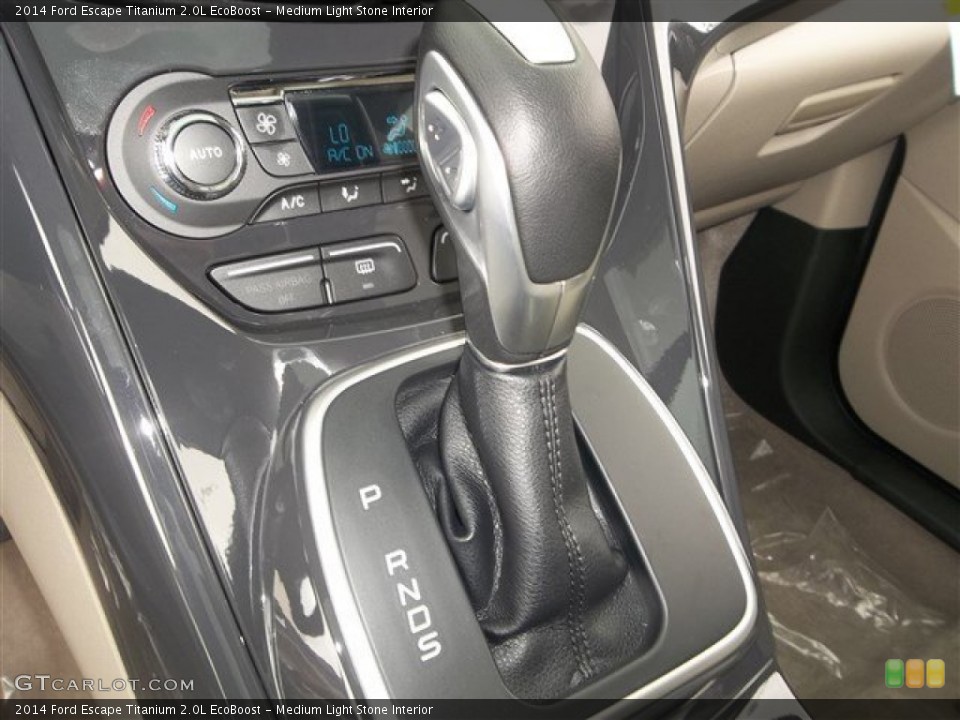 Medium Light Stone Interior Transmission for the 2014 Ford Escape Titanium 2.0L EcoBoost #83471526