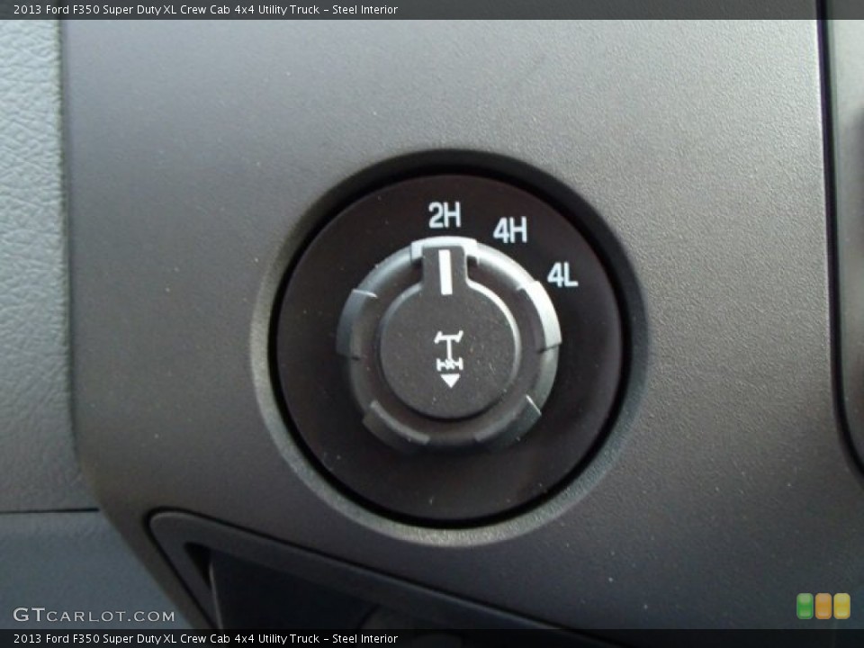 Steel Interior Controls for the 2013 Ford F350 Super Duty XL Crew Cab 4x4 Utility Truck #83472567