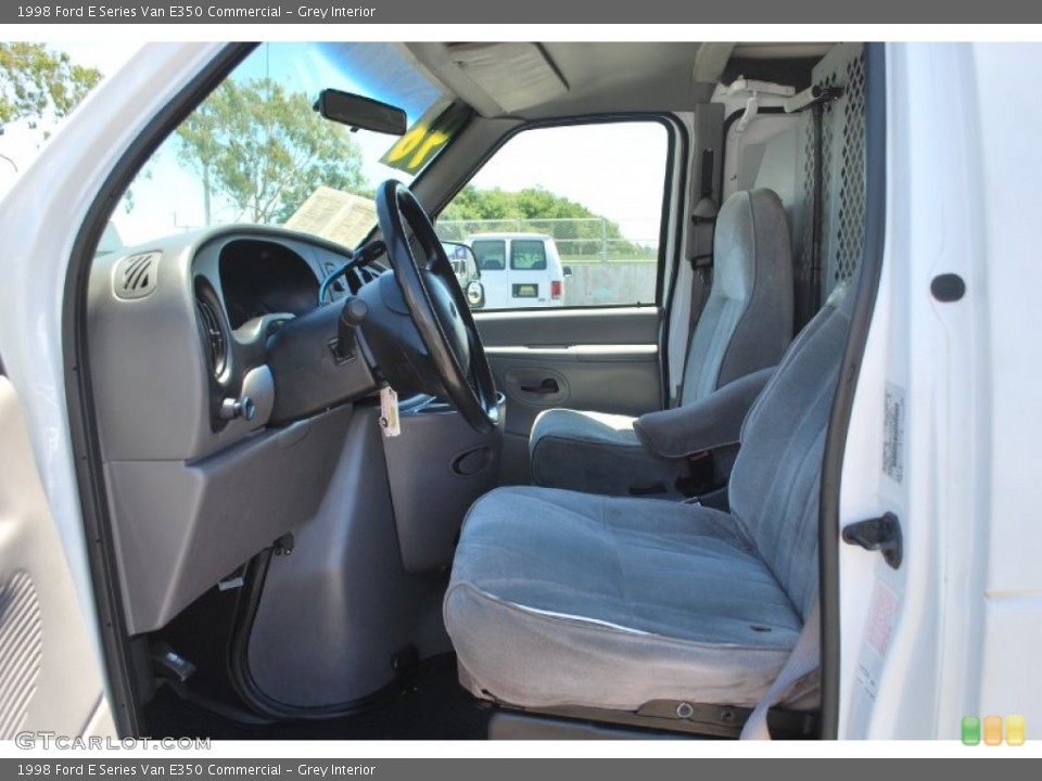 Grey 1998 Ford E Series Van Interiors