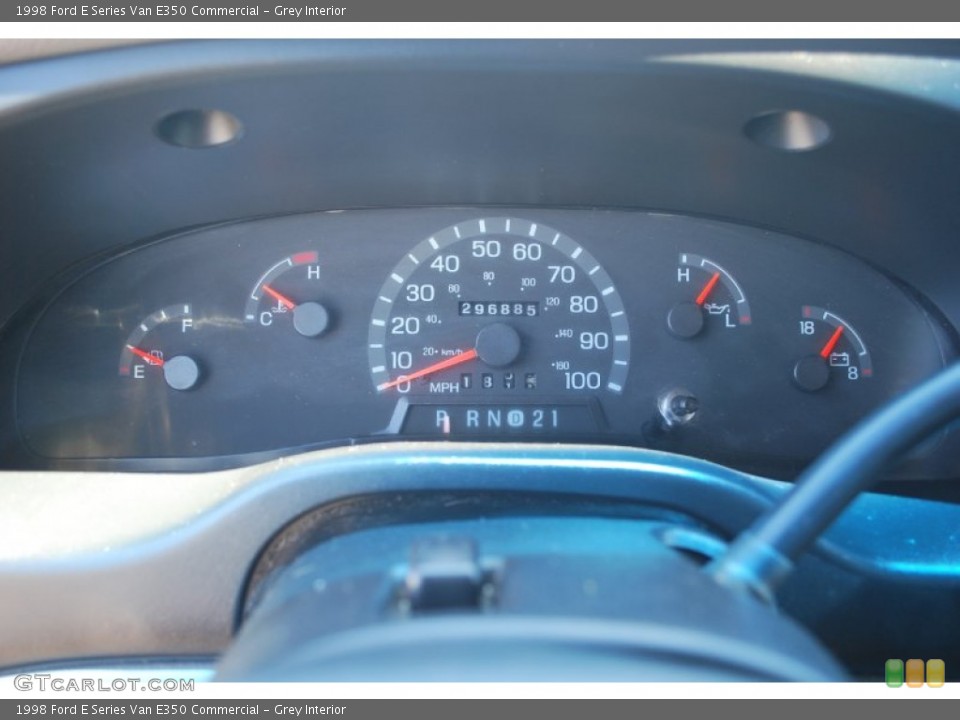 Grey Interior Gauges for the 1998 Ford E Series Van E350 Commercial #83473383