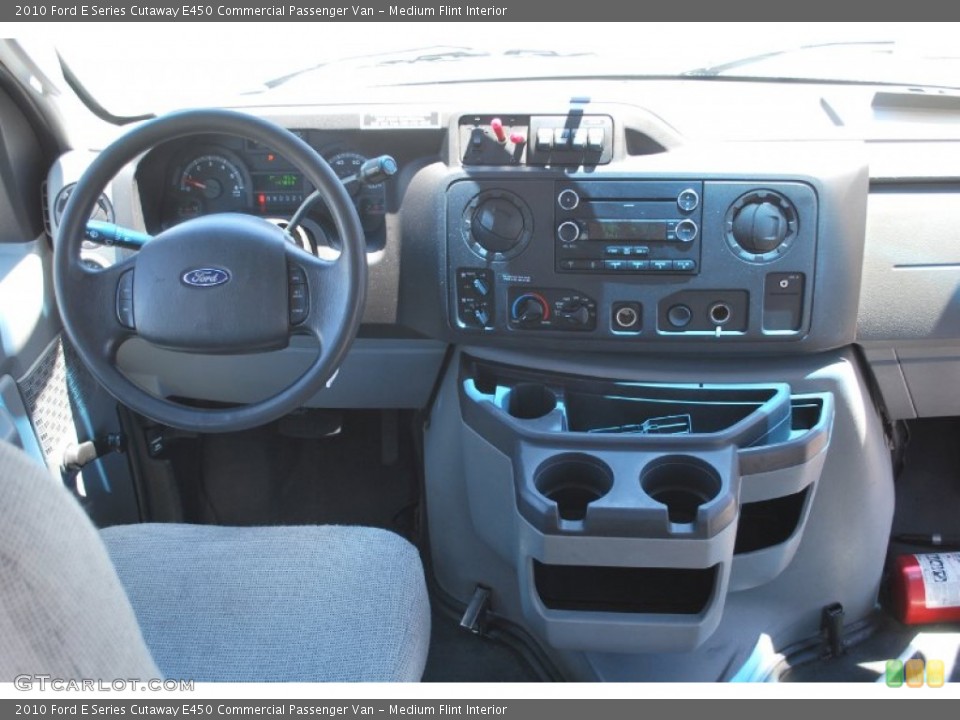 Medium Flint Interior Dashboard for the 2010 Ford E Series Cutaway E450 Commercial Passenger Van #83474763