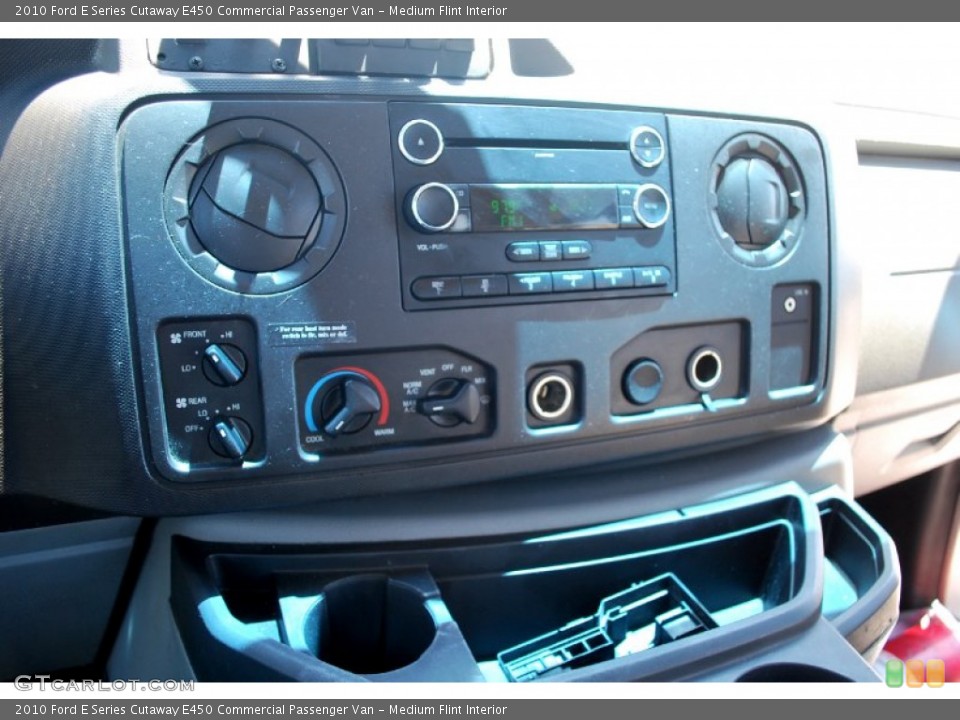 Medium Flint Interior Controls for the 2010 Ford E Series Cutaway E450 Commercial Passenger Van #83474804