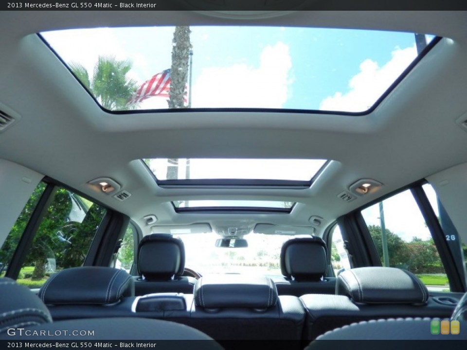 Black Interior Sunroof for the 2013 Mercedes-Benz GL 550 4Matic #83479293