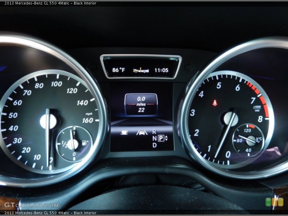 Black Interior Gauges for the 2013 Mercedes-Benz GL 550 4Matic #83479338