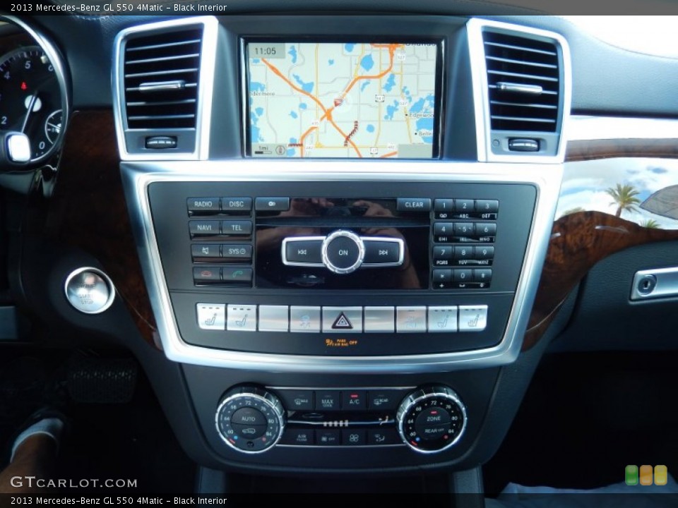 Black Interior Controls for the 2013 Mercedes-Benz GL 550 4Matic #83479357