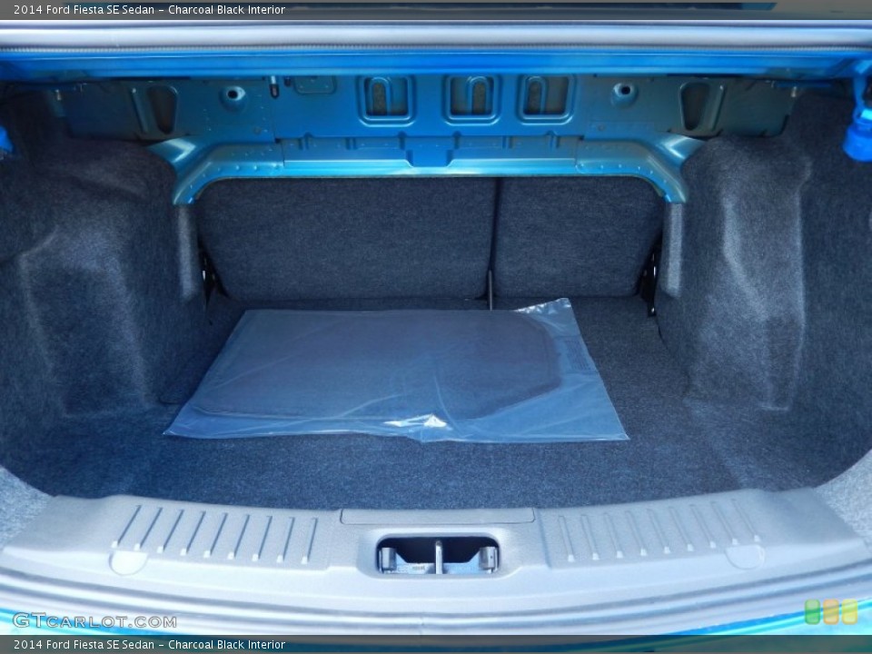 Charcoal Black Interior Trunk for the 2014 Ford Fiesta SE Sedan #83480227