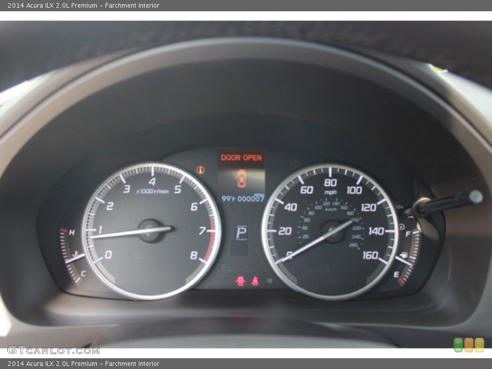Parchment Interior Gauges for the 2014 Acura ILX 2.0L Premium #83480478