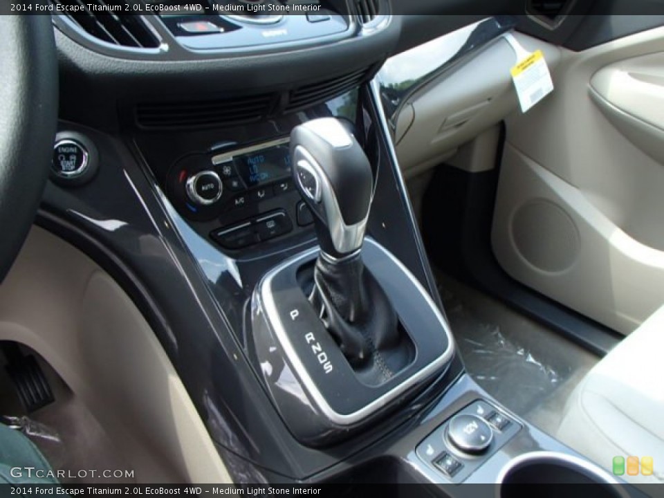 Medium Light Stone Interior Transmission for the 2014 Ford Escape Titanium 2.0L EcoBoost 4WD #83489620