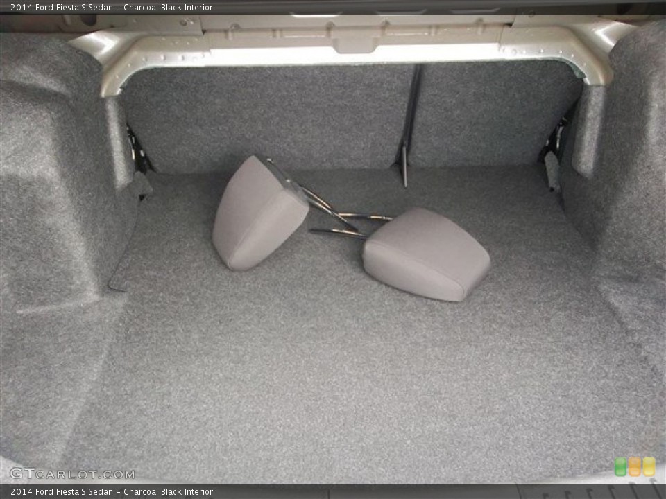 Charcoal Black Interior Trunk for the 2014 Ford Fiesta S Sedan #83493979