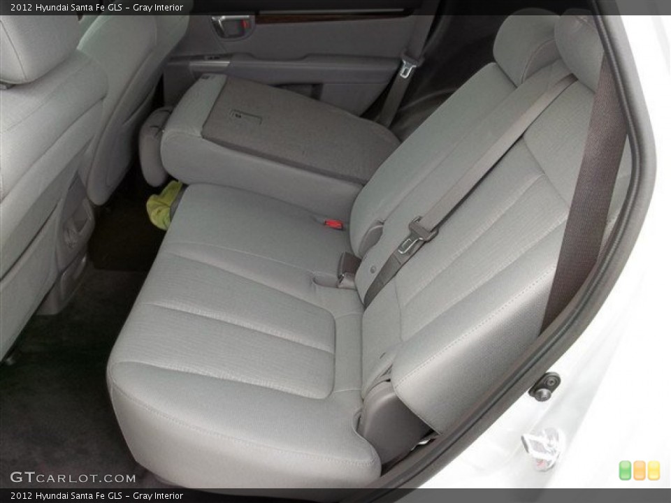 Gray Interior Rear Seat for the 2012 Hyundai Santa Fe GLS #83494000