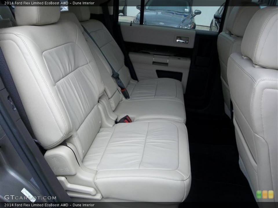 Dune Interior Rear Seat for the 2014 Ford Flex Limited EcoBoost AWD #83494669
