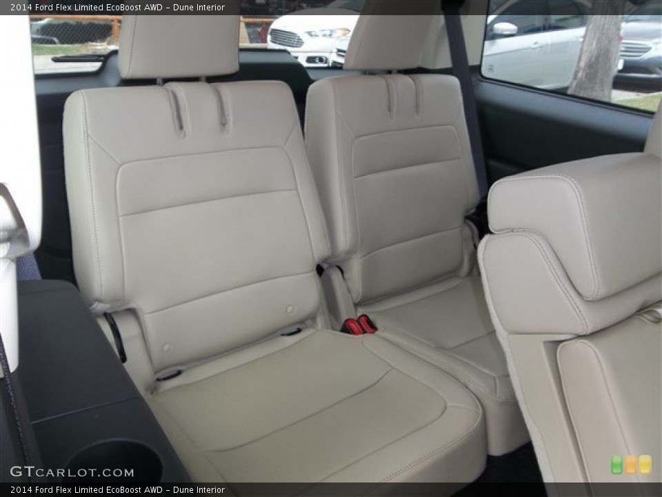 Dune Interior Rear Seat for the 2014 Ford Flex Limited EcoBoost AWD #83494684