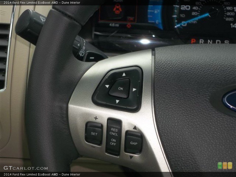 Dune Interior Controls for the 2014 Ford Flex Limited EcoBoost AWD #83494753