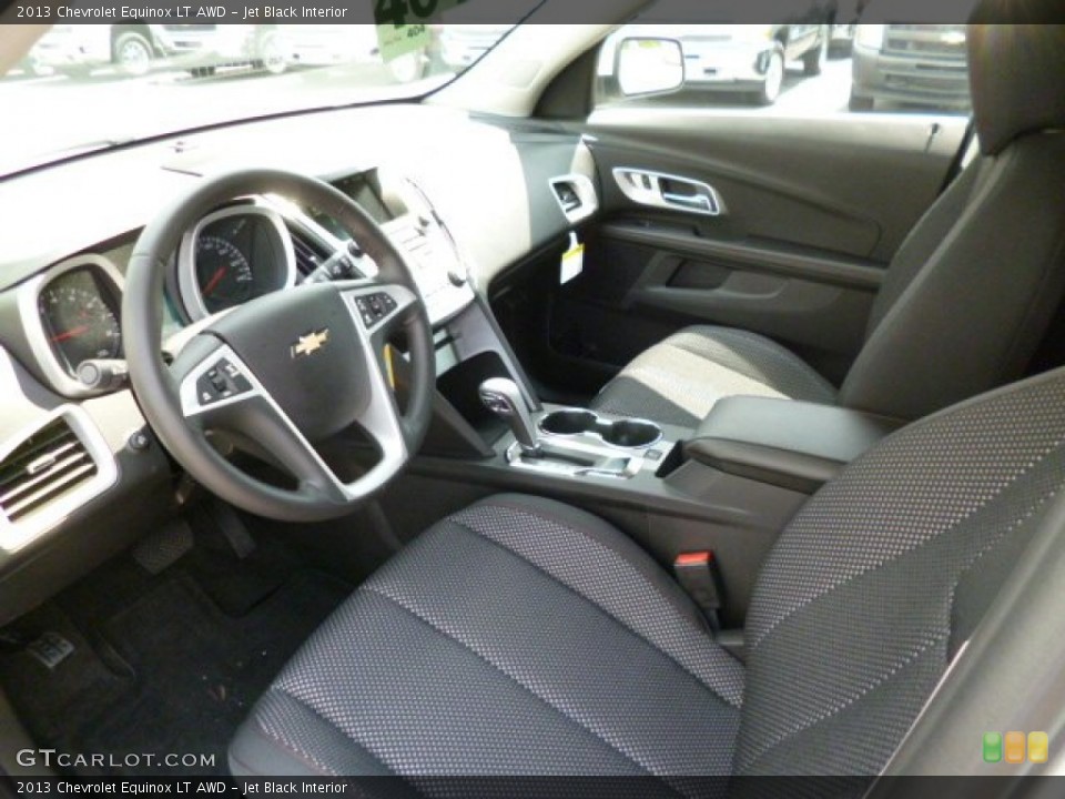 Jet Black Interior Prime Interior for the 2013 Chevrolet Equinox LT AWD #83501370