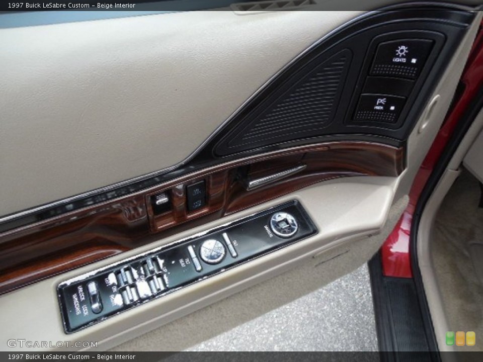 Beige Interior Controls for the 1997 Buick LeSabre Custom #83504025