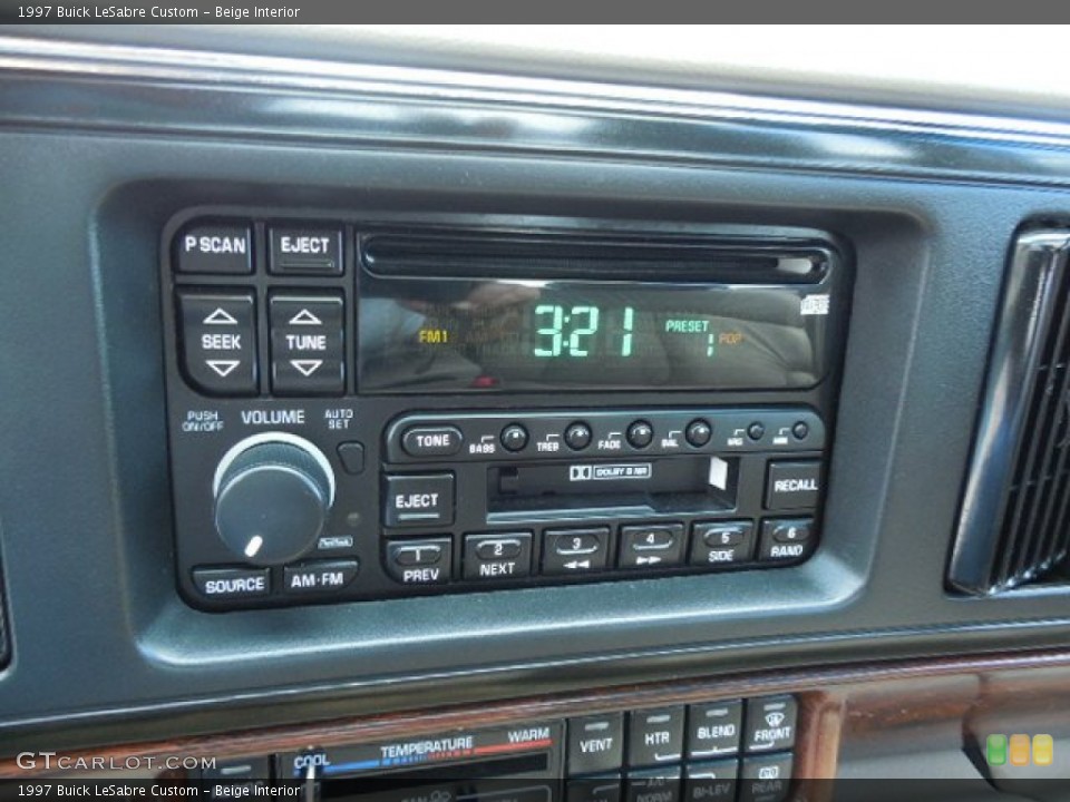 Beige Interior Audio System for the 1997 Buick LeSabre Custom #83504058