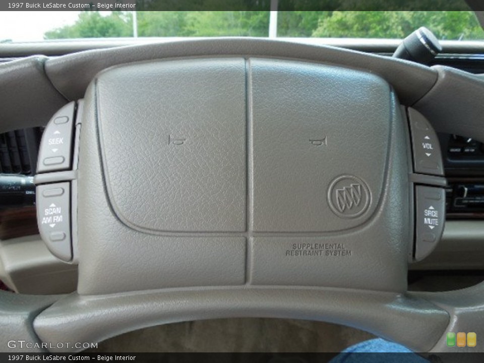 Beige Interior Controls for the 1997 Buick LeSabre Custom #83504106