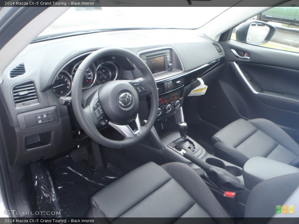 Black Interior Prime Interior for the 2014 Mazda CX-5 Grand Touring #83504382
