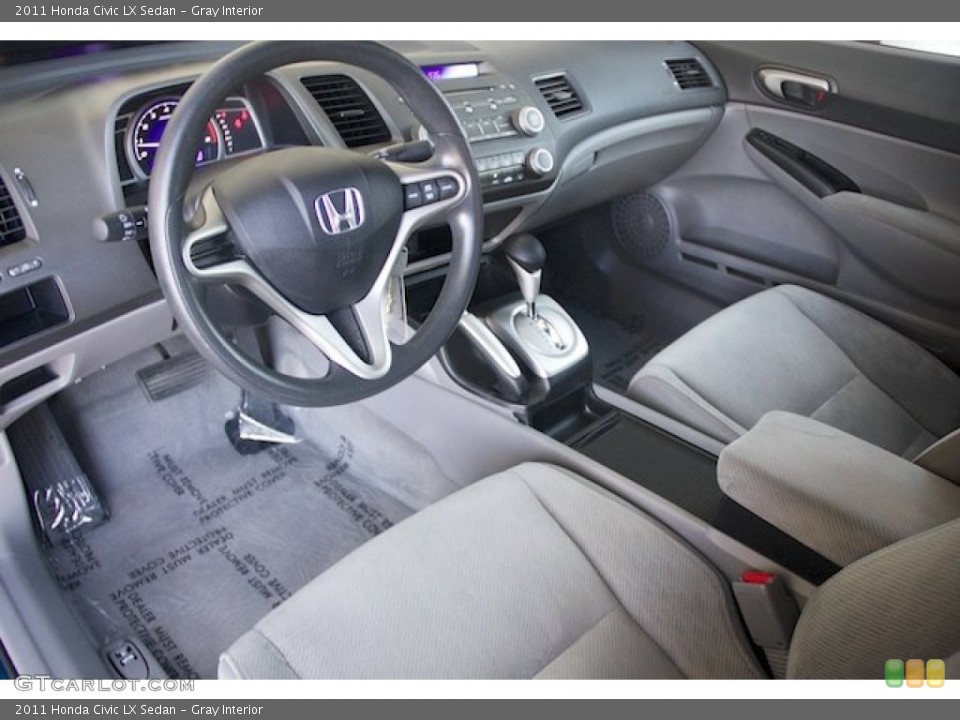 Gray Interior Photo for the 2011 Honda Civic LX Sedan #83505447