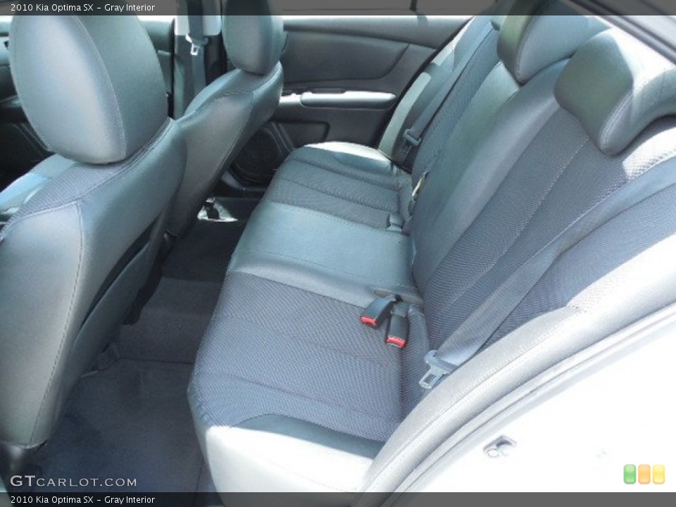 Gray Interior Rear Seat for the 2010 Kia Optima SX #83506458