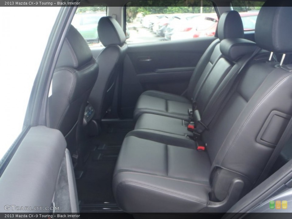 Black Interior Rear Seat for the 2013 Mazda CX-9 Touring #83506623