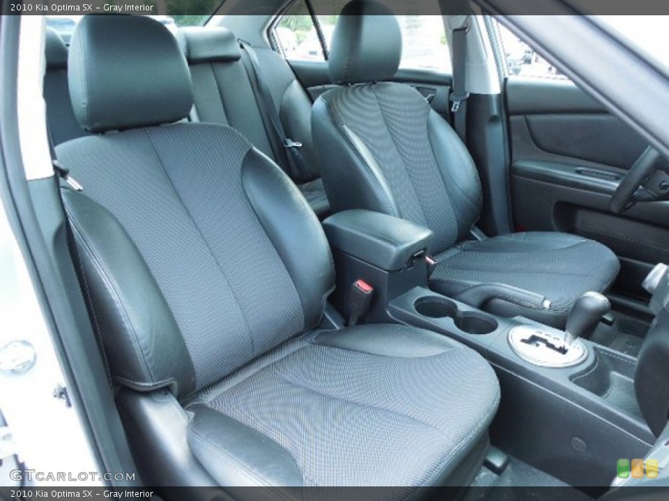 Gray Interior Front Seat for the 2010 Kia Optima SX #83506632