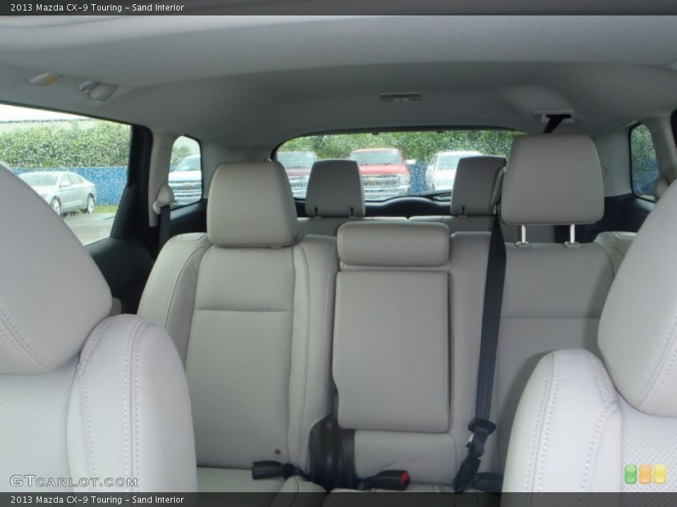 Sand Interior Rear Seat for the 2013 Mazda CX-9 Touring #83507424