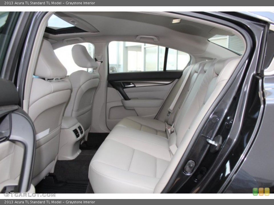 Graystone Interior Rear Seat for the 2013 Acura TL  #83511690