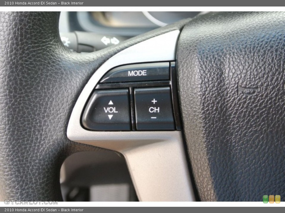 Black Interior Controls for the 2010 Honda Accord EX Sedan #83512059