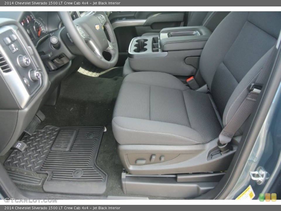 Jet Black Interior Front Seat for the 2014 Chevrolet Silverado 1500 LT Crew Cab 4x4 #83516082