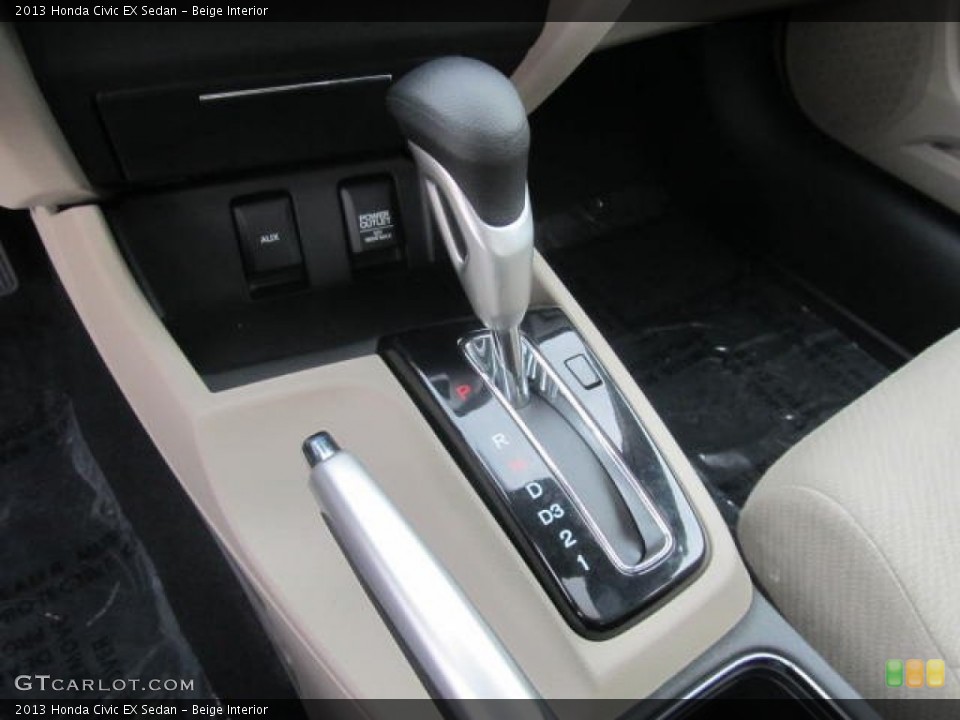 Beige Interior Transmission for the 2013 Honda Civic EX Sedan #83520384
