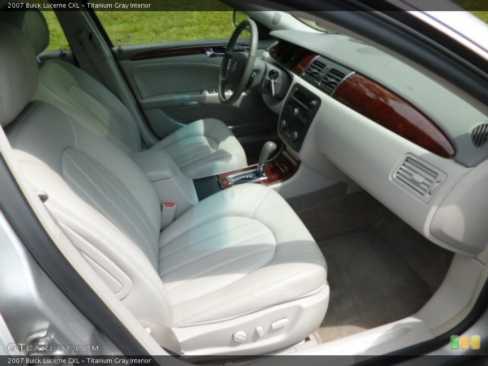 Titanium Gray Interior Front Seat for the 2007 Buick Lucerne CXL #83527509