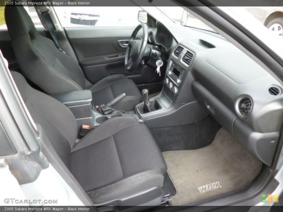 Black Interior Front Seat for the 2005 Subaru Impreza WRX Wagon #83529168