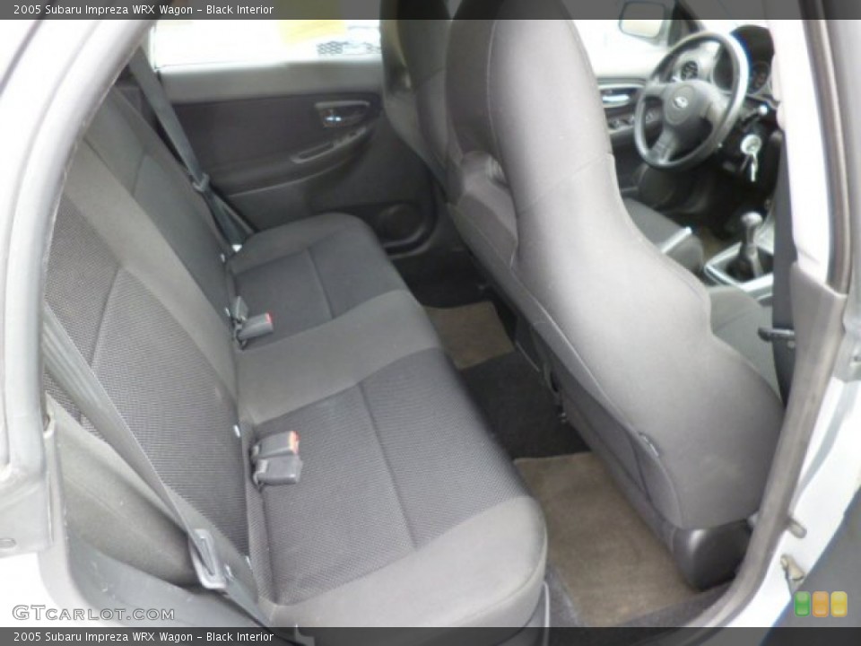 Black Interior Rear Seat for the 2005 Subaru Impreza WRX Wagon #83529186