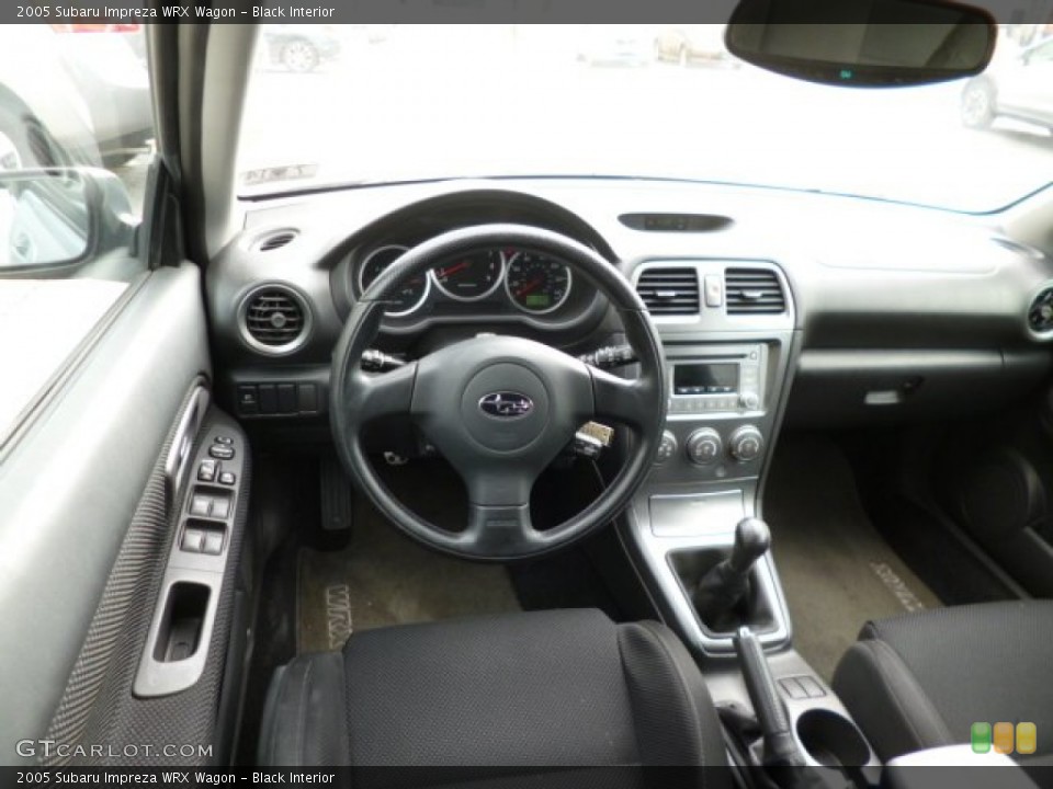 Black Interior Dashboard for the 2005 Subaru Impreza WRX Wagon #83529204