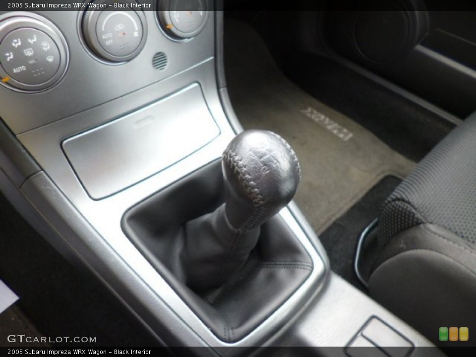 Black Interior Transmission for the 2005 Subaru Impreza WRX Wagon #83529486