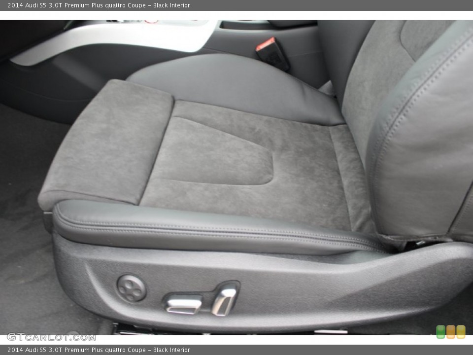 Black Interior Front Seat for the 2014 Audi S5 3.0T Premium Plus quattro Coupe #83530088