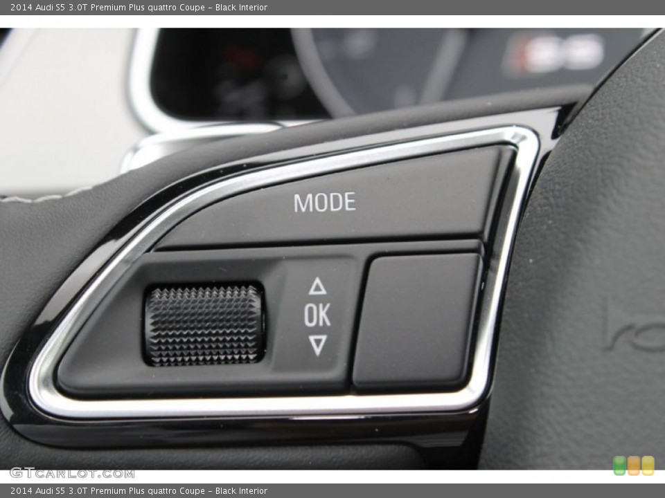 Black Interior Controls for the 2014 Audi S5 3.0T Premium Plus quattro Coupe #83530350