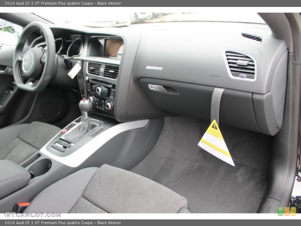 Black Interior Dashboard for the 2014 Audi S5 3.0T Premium Plus quattro Coupe #83530509
