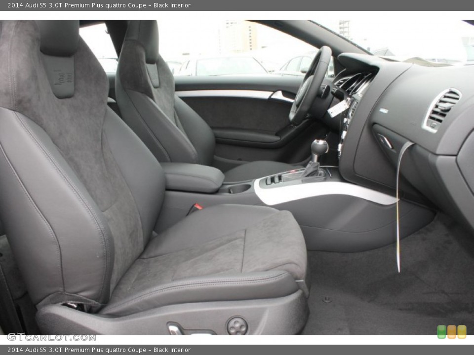 Black Interior Front Seat for the 2014 Audi S5 3.0T Premium Plus quattro Coupe #83530533