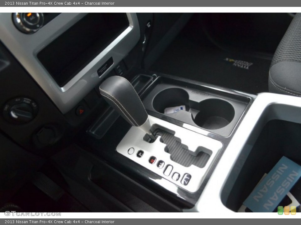 Charcoal Interior Transmission for the 2013 Nissan Titan Pro-4X Crew Cab 4x4 #83531895