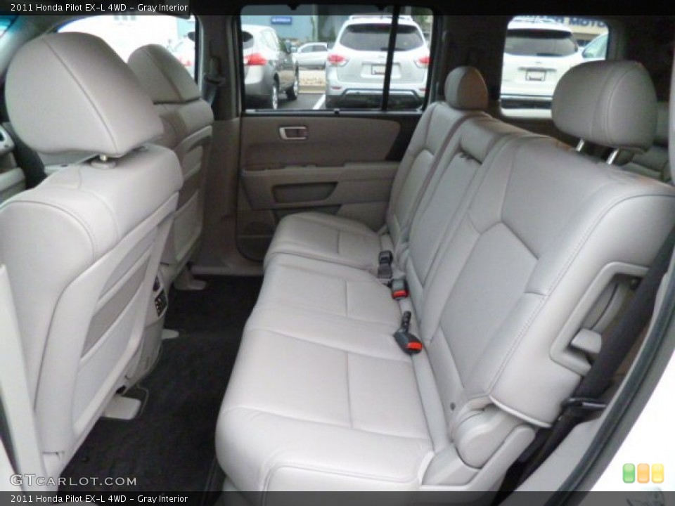 Gray Interior Rear Seat for the 2011 Honda Pilot EX-L 4WD #83533098