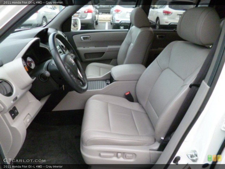 Gray Interior Front Seat for the 2011 Honda Pilot EX-L 4WD #83533116
