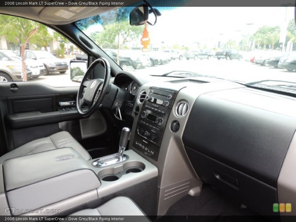 Dove Grey/Black Piping Interior Dashboard for the 2008 Lincoln Mark LT SuperCrew #83533518