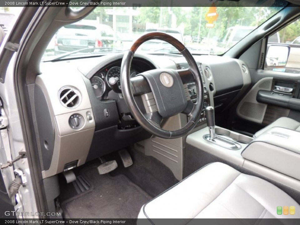 Dove Grey/Black Piping Interior Prime Interior for the 2008 Lincoln Mark LT SuperCrew #83533671