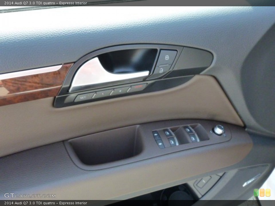 Espresso Interior Door Panel for the 2014 Audi Q7 3.0 TDI quattro #83539635