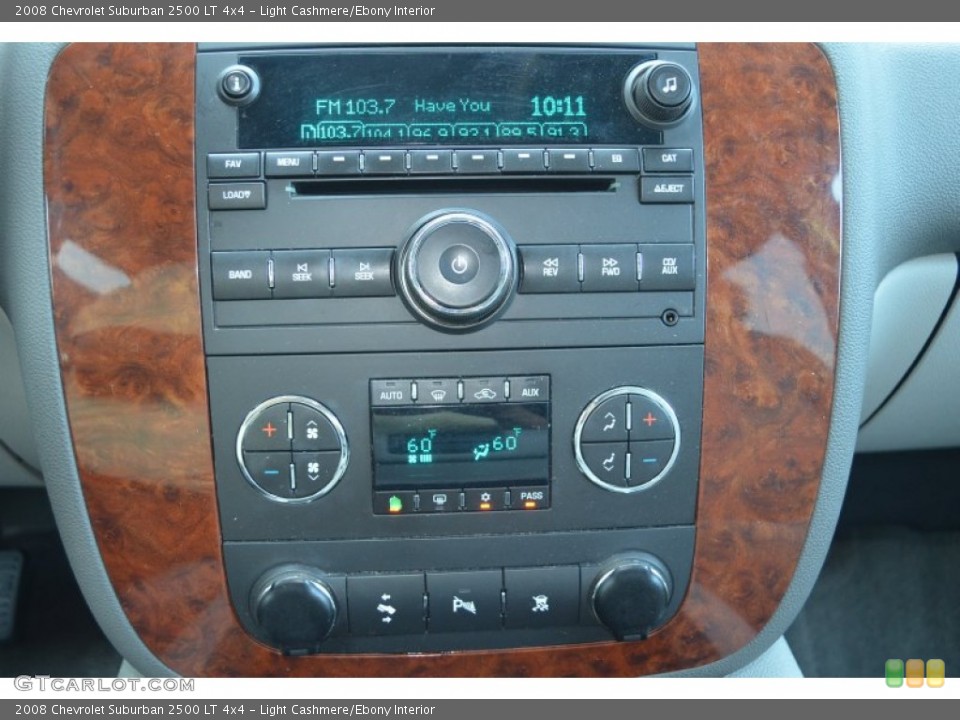 Light Cashmere/Ebony Interior Controls for the 2008 Chevrolet Suburban 2500 LT 4x4 #83540889