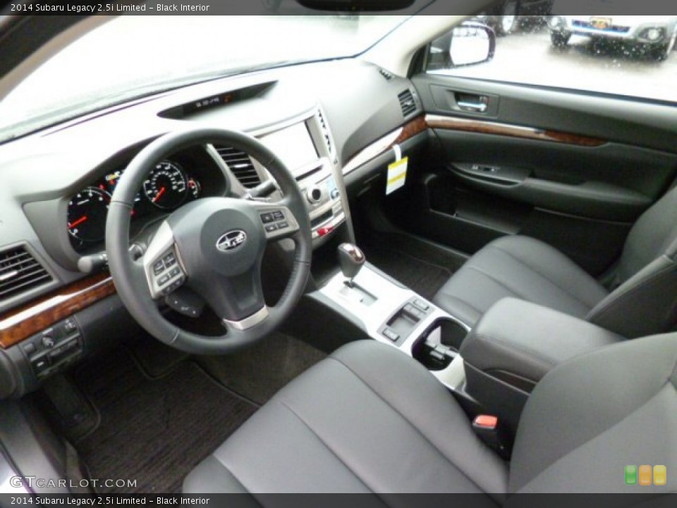 Black 2014 Subaru Legacy Interiors