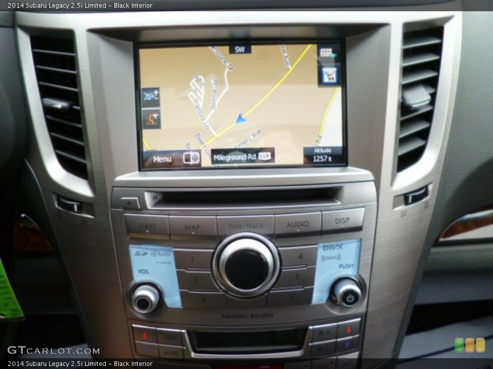Black Interior Navigation for the 2014 Subaru Legacy 2.5i Limited #83542263